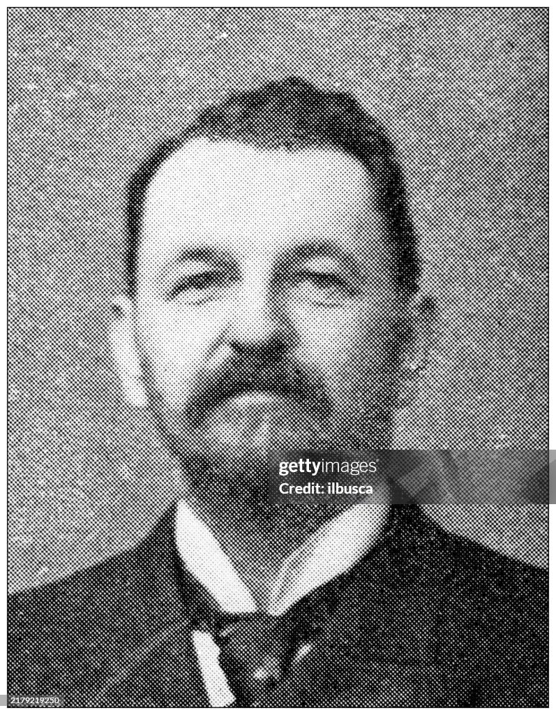 Antique photograph from baseball guide: Brooklyn club owner