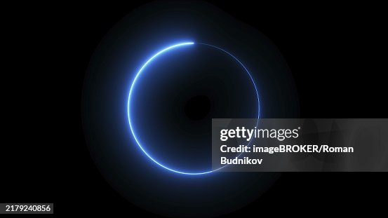 Modern glowing preloader and progress loading circle bar, 3d render background Modern glowing preloader and progress loading circle bar, 3d render background