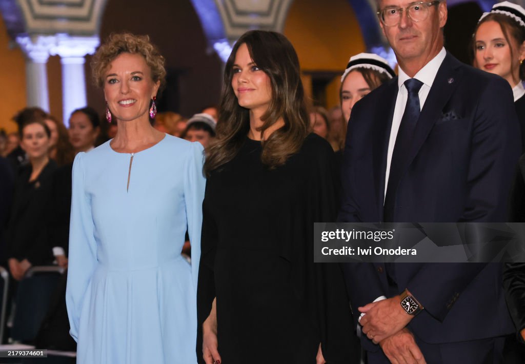 Princess Sofia of Sweden Attends Sophiahemmet University's Graduation Ceremony