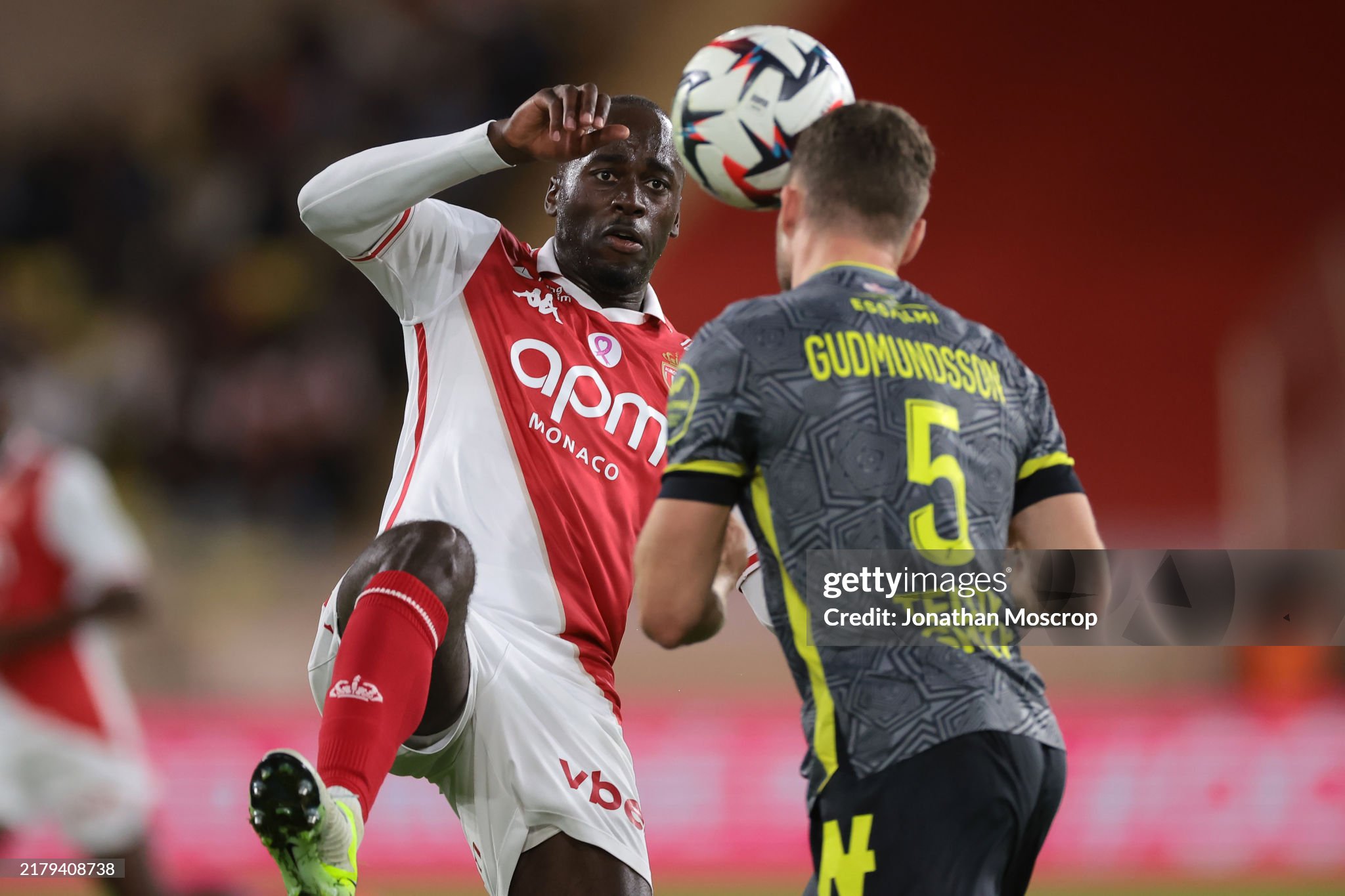 The Monaco coach is frustrated with Teze's action
