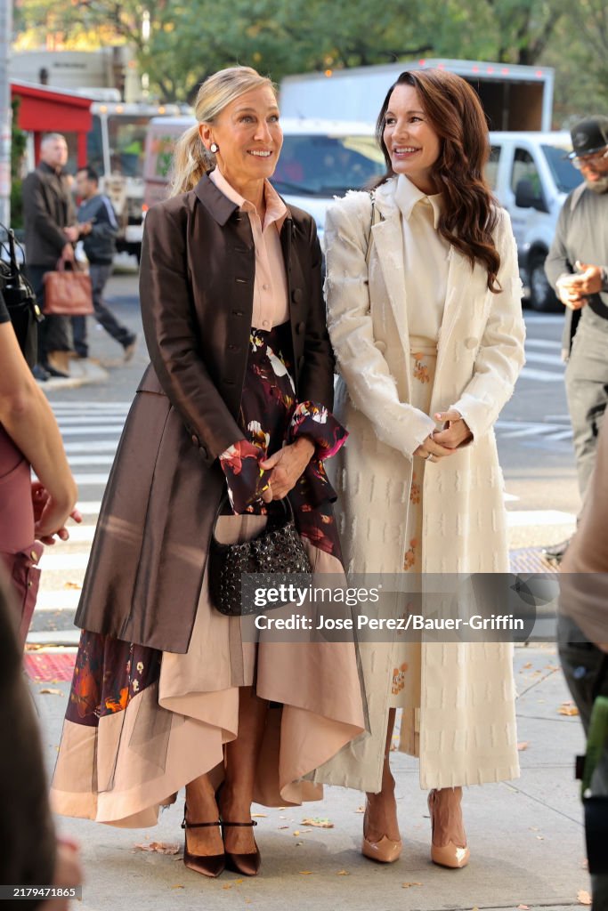 Celebrity Sightings In New York - October 22, 2024