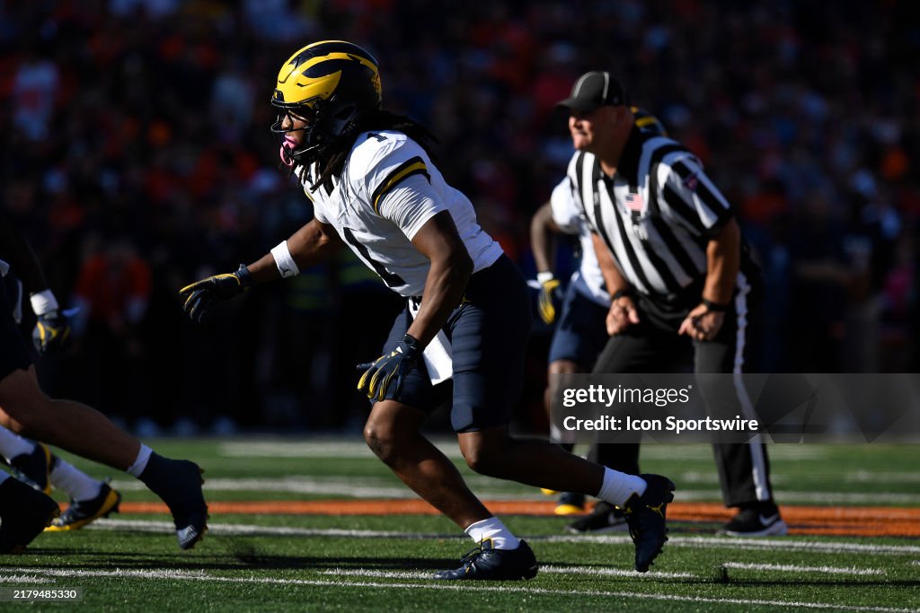 COLLEGE FOOTBALL: OCT 19 Michigan at Illinois