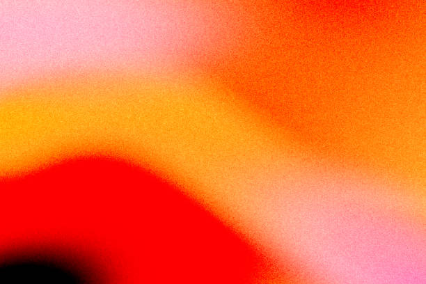 Abstract background grunge rough texture pattern gradient red orange yellow noise grain illustration design element header cover