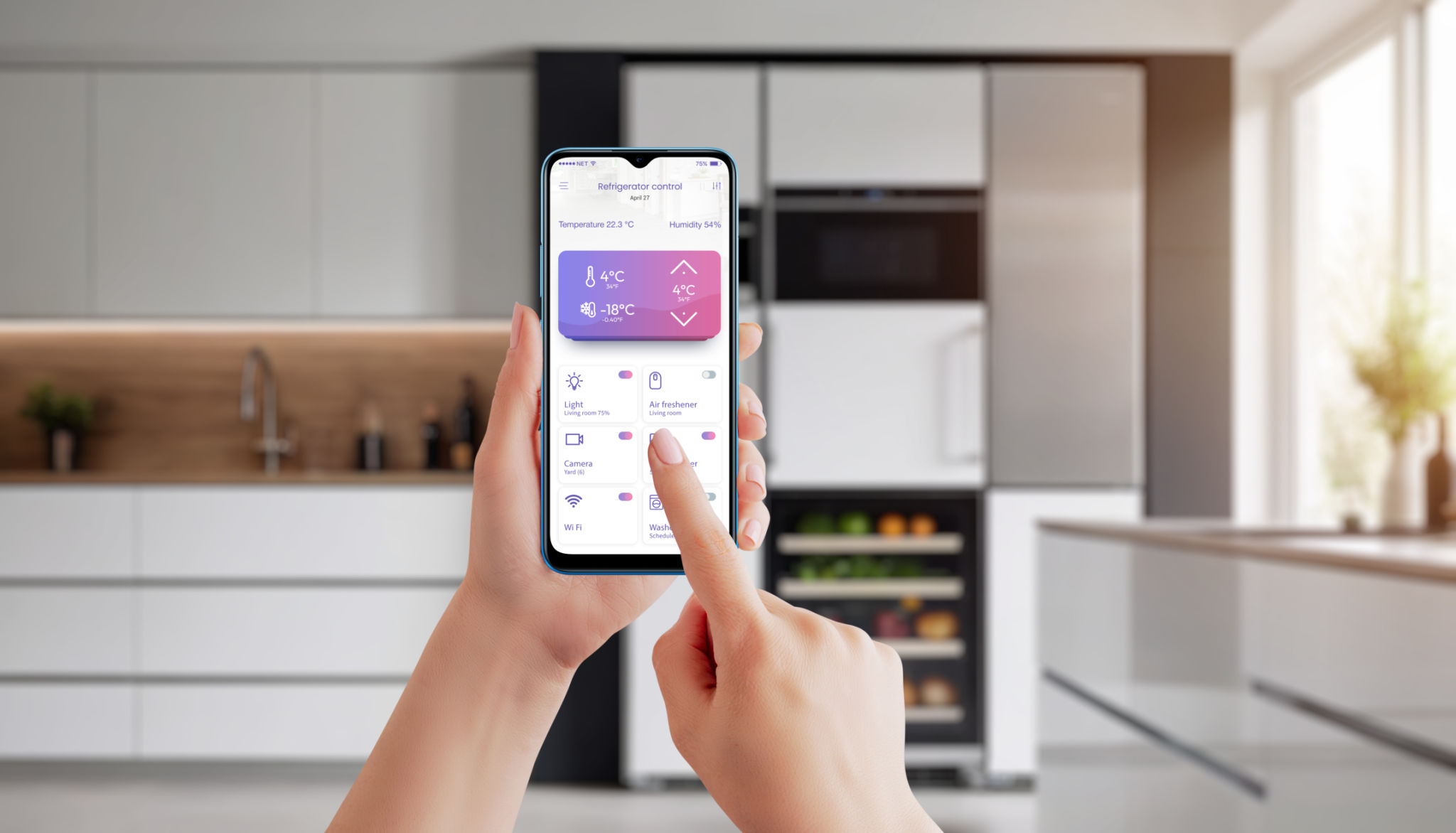 smart thermostat usage