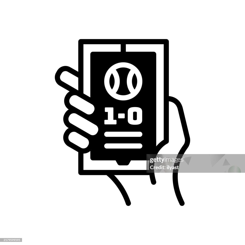 A simple line drawing of a Mobile Ticket
