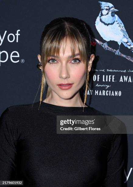 MarÃa Fernanda Aristizábal Urrea at City of Hope's 2024 Spirit of Life Gala at Shrine Auditorium and Expo Hall on October 22, 2024 in Los Angeles,...