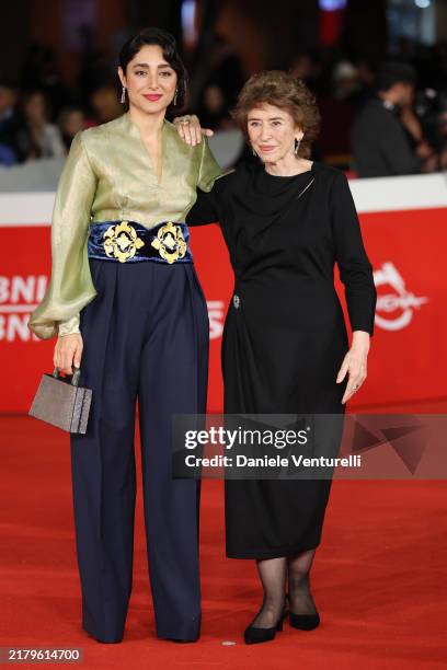 Azar Rome Golshifteh Farahani and Azar Nafisi attend the
