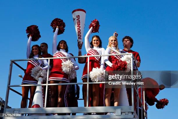 Arkansas Razorbacks Cheer 1,626 Arkansas Cheerleaders Stock Photos, High-Res Pictures, and Images ...