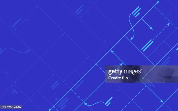 stockillustraties, clipart, cartoons en iconen met modern blueprint prototype design abstract background - blauwdruk