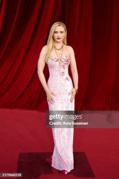 Kathryn Newton attends The Fourth Annual Academy Museum Gala at Academy Museum of Motion Pictures on October 19, 2024 in Los Angeles, California.