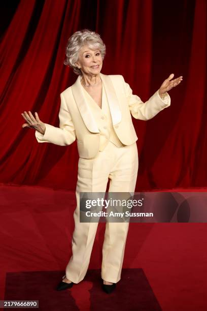 Rita Moreno attends The Fourth Annual Academy Museum Gala at Academy Museum of Motion Pictures on October 19, 2024 in Los Angeles, California.