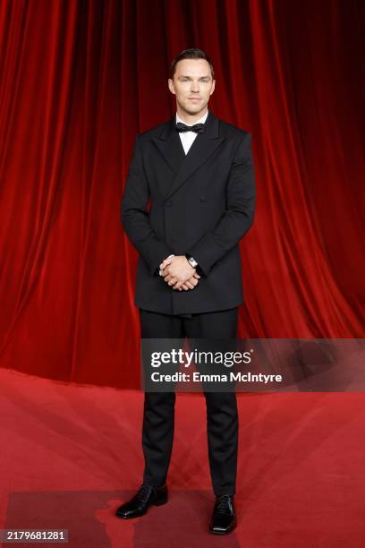 Nicholas Hoult attends the Academy Museum of Motion Pictures 4th Annual Gala in Partnership with Rolex at Academy Museum of Motion Pictures on...