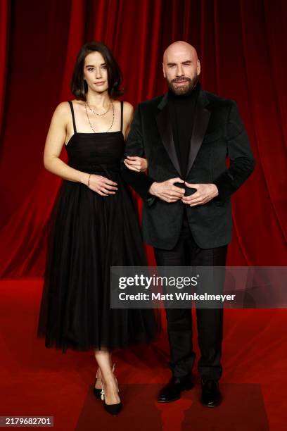 Ella Bleu Travolta and John Travolta attend The Fourth Annual Academy Museum Gala at Academy Museum of Motion Pictures on October 19, 2024 in Los...