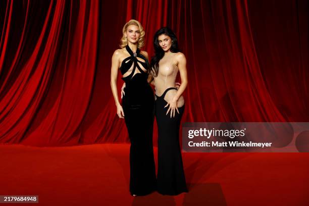 Kendall Jenner and Kylie Jenner attend The Fourth Annual Academy Museum Gala at Academy Museum of Motion Pictures on October 19, 2024 in Los Angeles,...