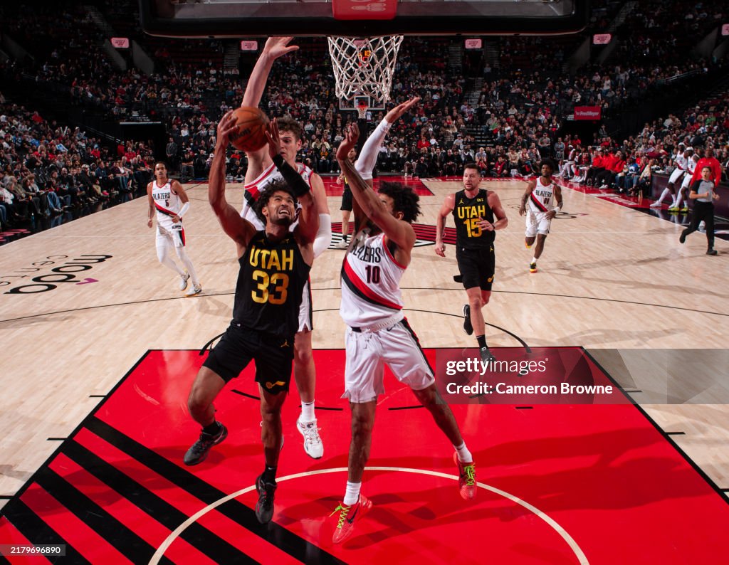 Utah Jazz v Portland Trail Blazers
