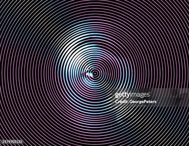 eye peeking in the dark with glitch technique - stalker stock illustrations