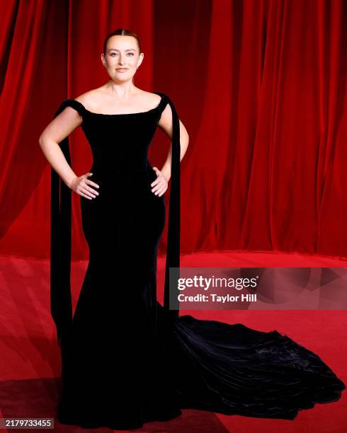 Amelia Dimoldenberg attends the 2024 Academy Museum Gala at Academy Museum of Motion Pictures on October 19, 2024 in Los Angeles, California.