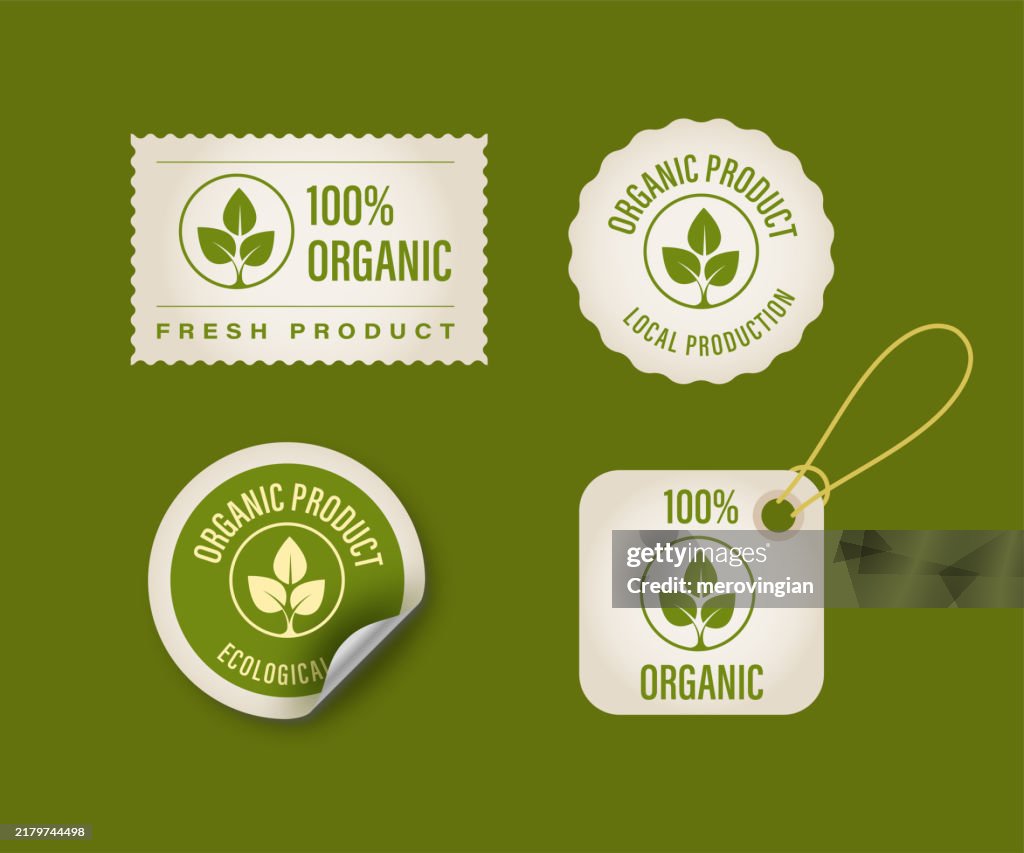 Organic fresh natural product tag