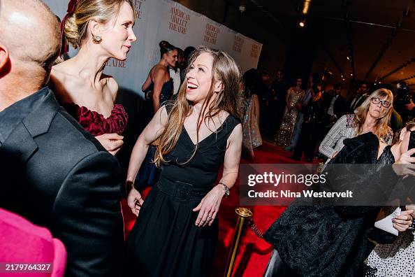 Clinton Rockefeller Indre Rockefeller, Chelsea Clinton at the ABT Fall Gala at the David ...