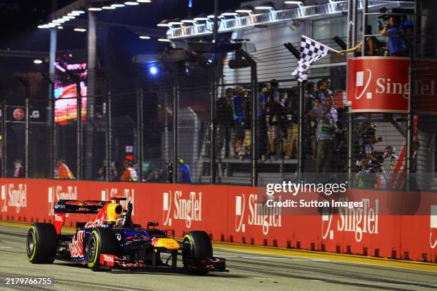 Formula One World Championship, Rd14, Singapore Grand Prix, Race,..., News Photo