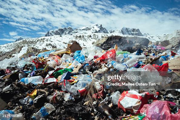 Trash And Refuse Continues To Build Up Near Everest Base Camp Trash And Refuse Continues To Build Up Near Everest Base Camp