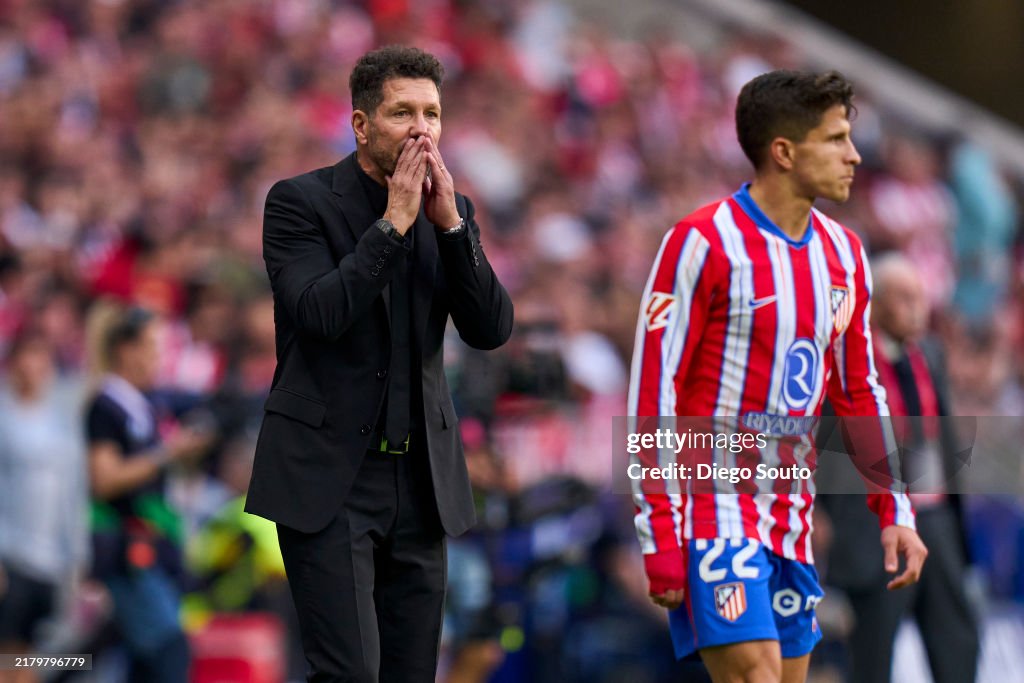 Son Diego Simeone in tears after crucial role in Atlético's latest comeback
