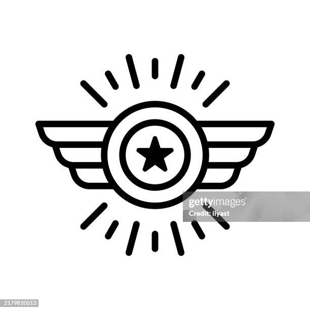 a simple line drawing of an award - cockpit icon stock illustrations