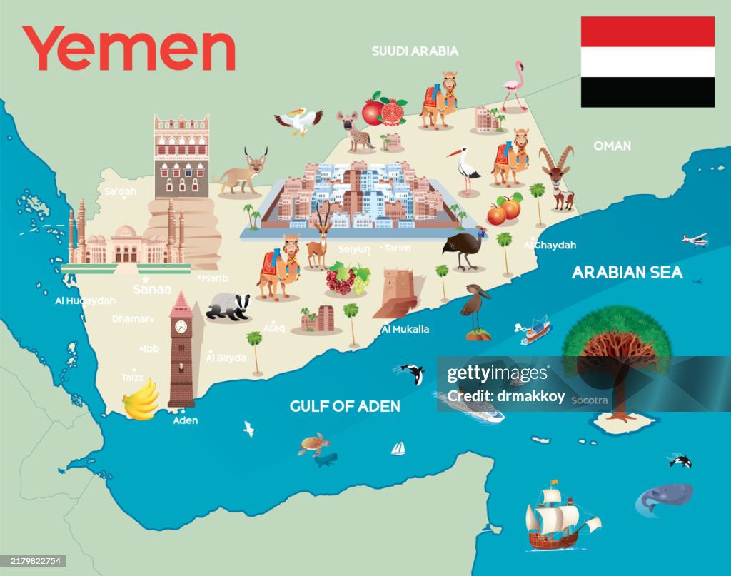 Map of Yemen