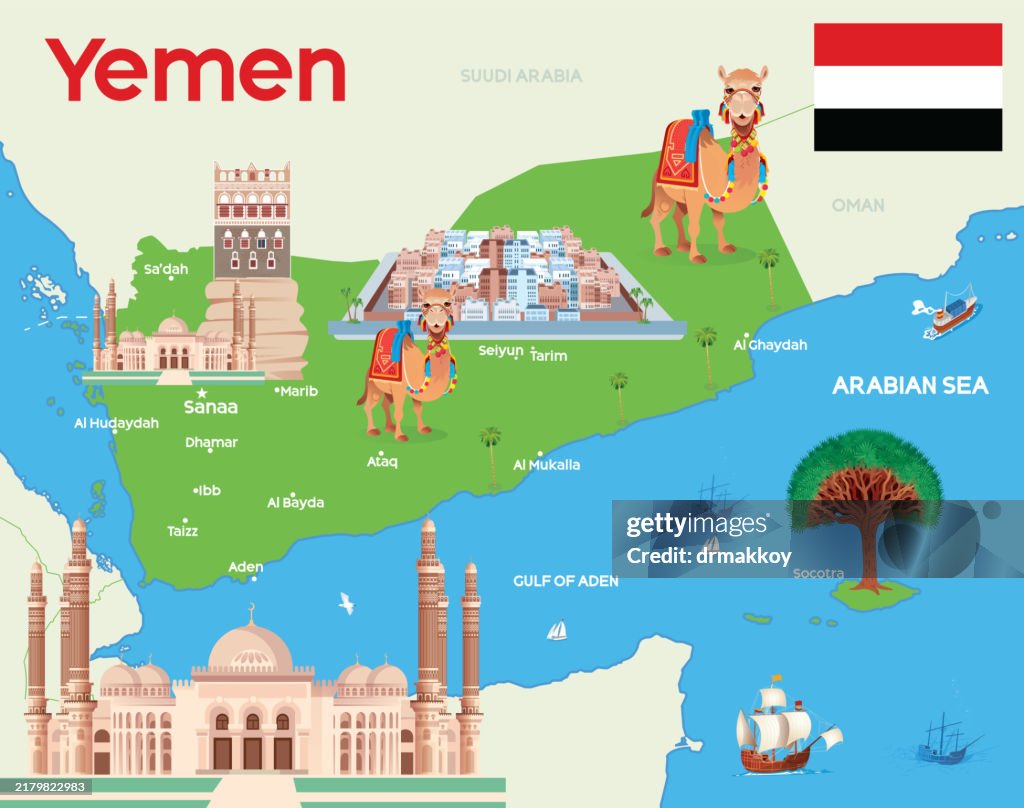 Map of Yemen