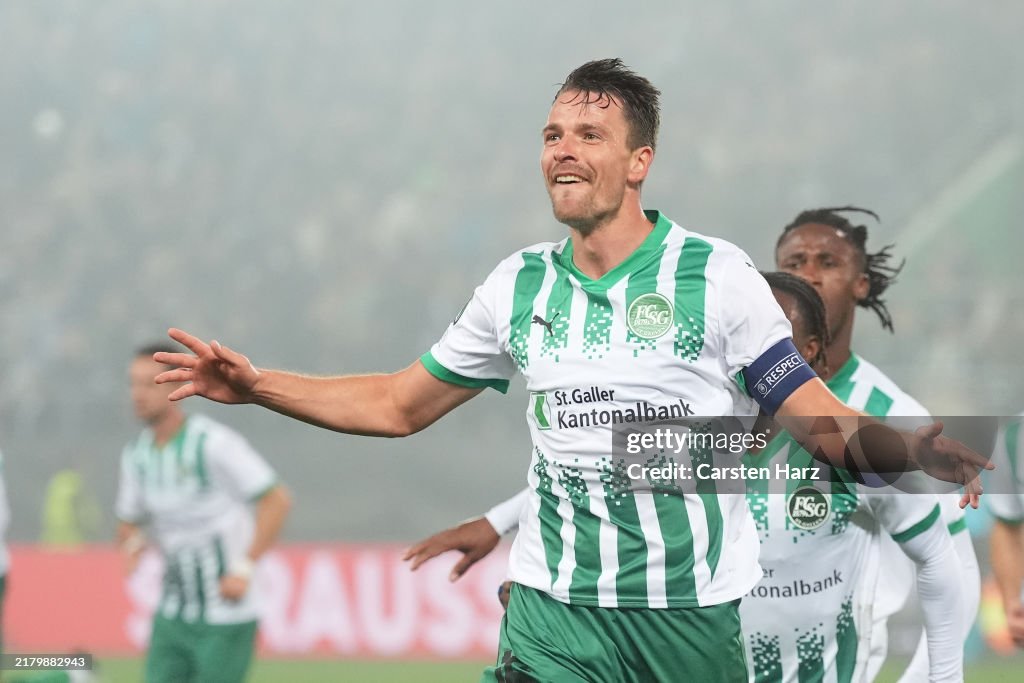 FC St. Gallen 1879 v ACF Fiorentina - UEFA Conference League 2024/25 League Phase MD2
