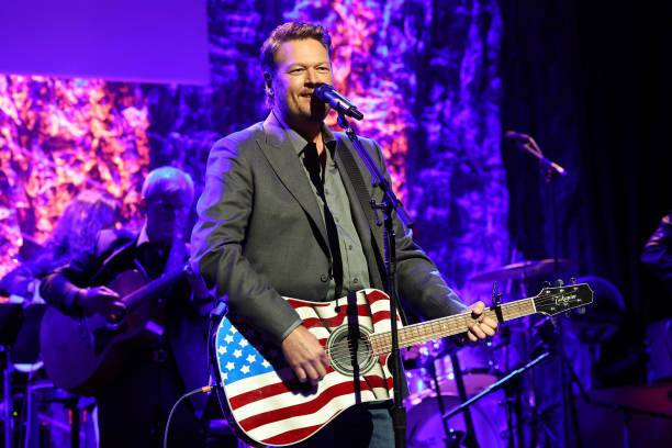 Blake Shelton performs onstage at the Class of 2024 Medallion Ceremony at Country Music Hall of Fame and Museum on October 20, 2024 in Nashville,...
