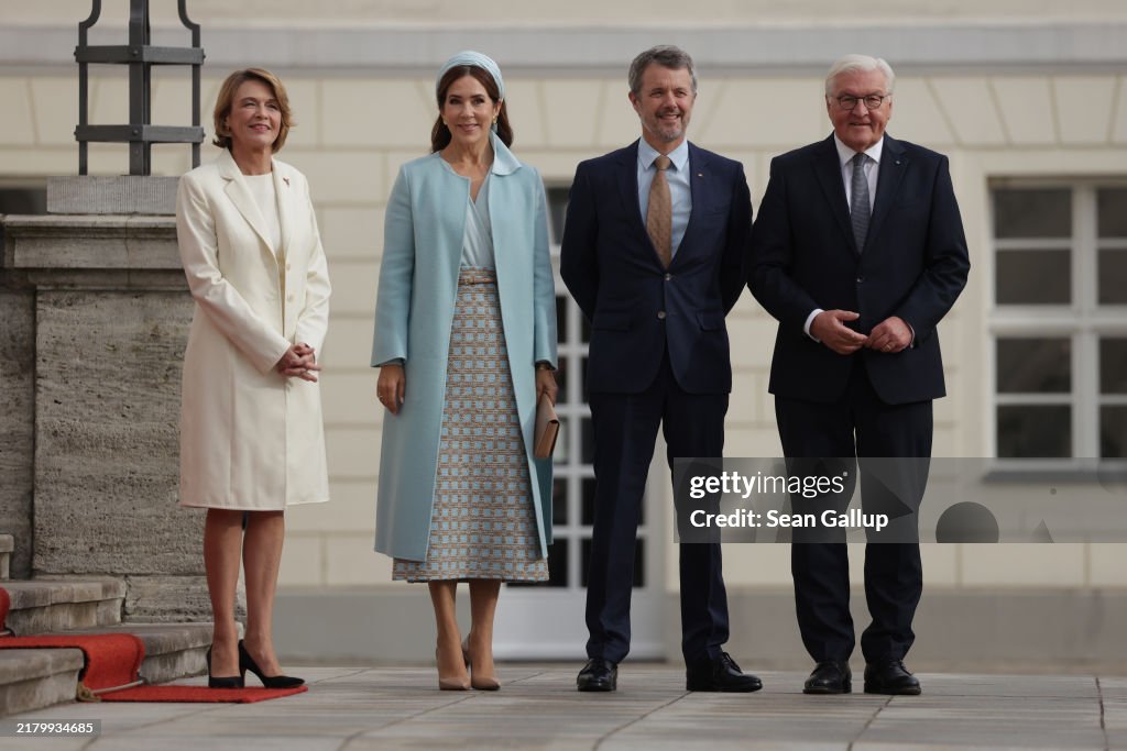 King Frederik X And Queen Mary Of Denmark Welcomed At Bellevue Berlin For 25th Anniversary Of Nordic Embassies