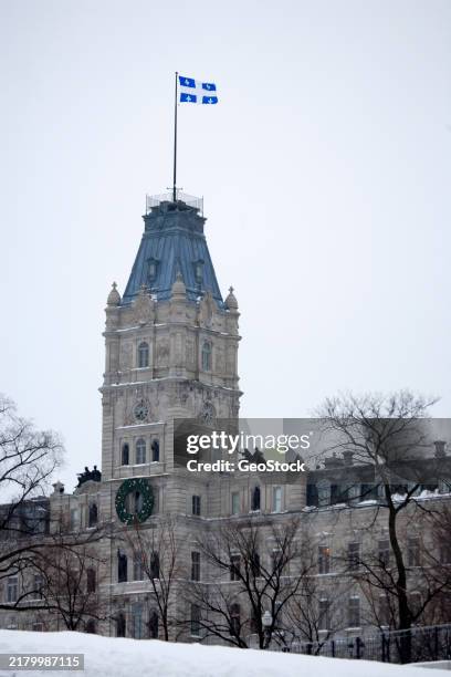 national assembly building in quebec city - quebec stock pictures, royalty-free photos & images