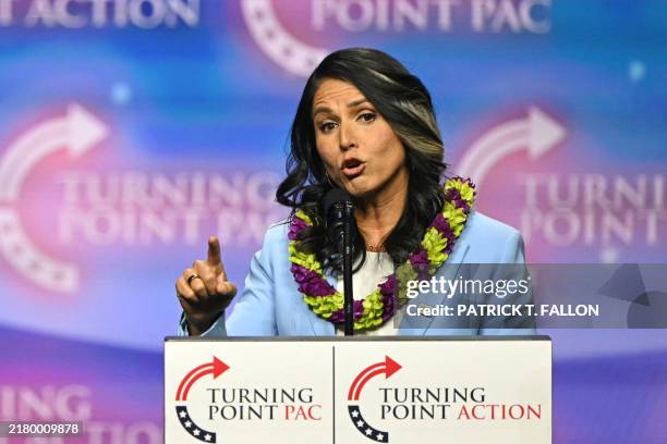 Tulsi Math B Rally 2,387 Tulsi Gabbard Photos & High Res Pictures - Getty Images