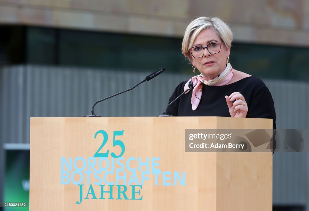 Nordic Royals Participate In Ceremony For 25th Anniversary Cf Nordic Embassies In Berlin