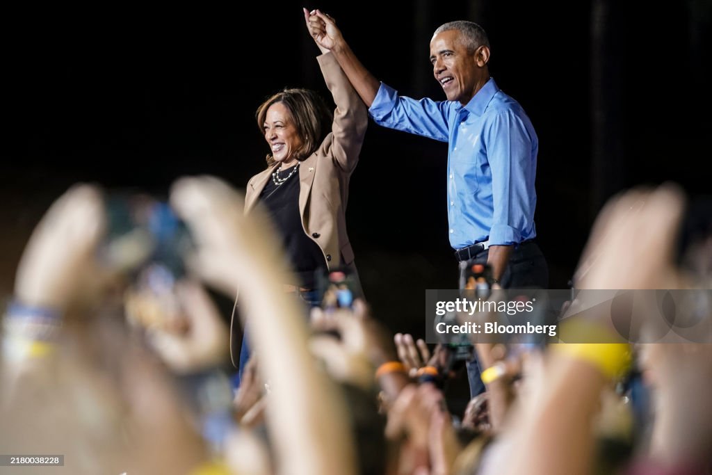 Vice President Harris Campaigns With Former President Obama