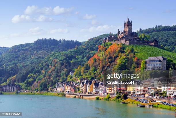 cochem an der mosel, deutschland - rheinland pfalz stock-fotos und bilder