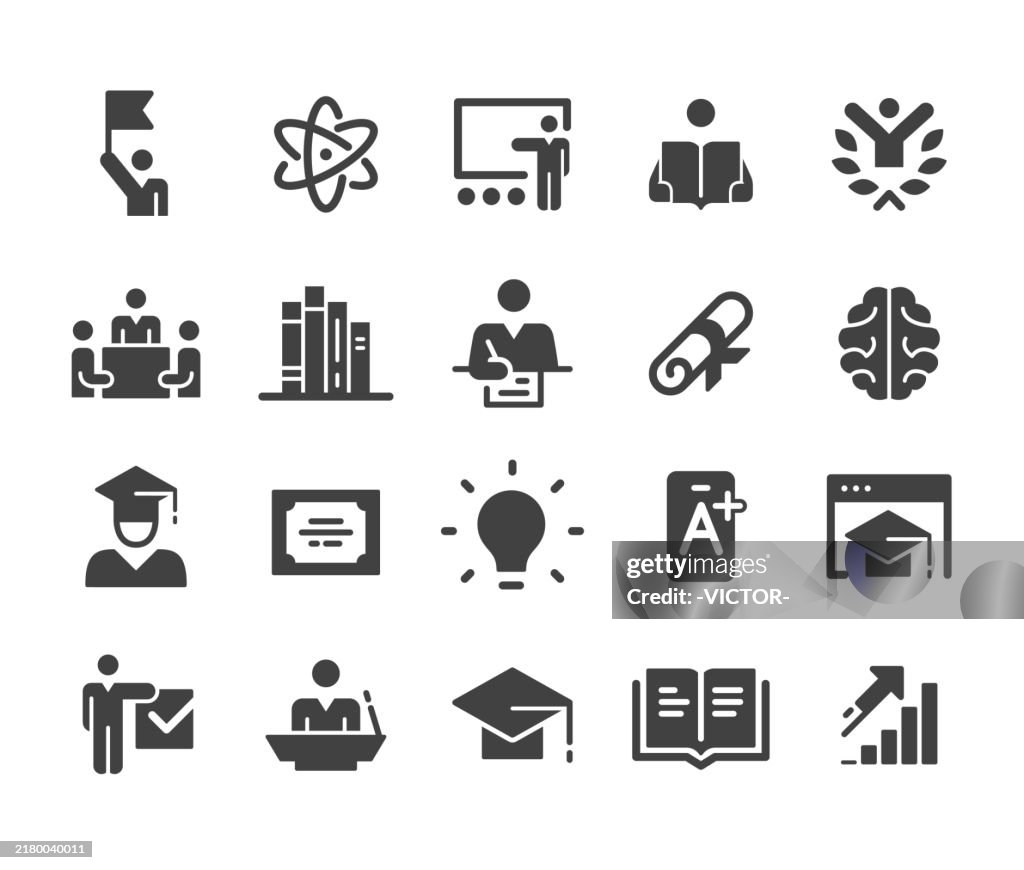School Icons - Classic Series