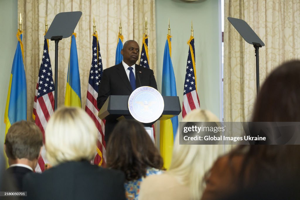 US Defense Secretary Lloyd Austin Arrives In Kyiv