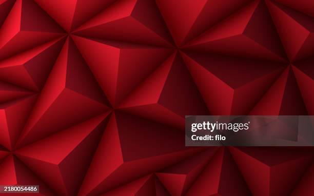 rotes prisma strukturierter hintergrund - stereoskopische photographie stock-grafiken, -clipart, -cartoons und -symbole