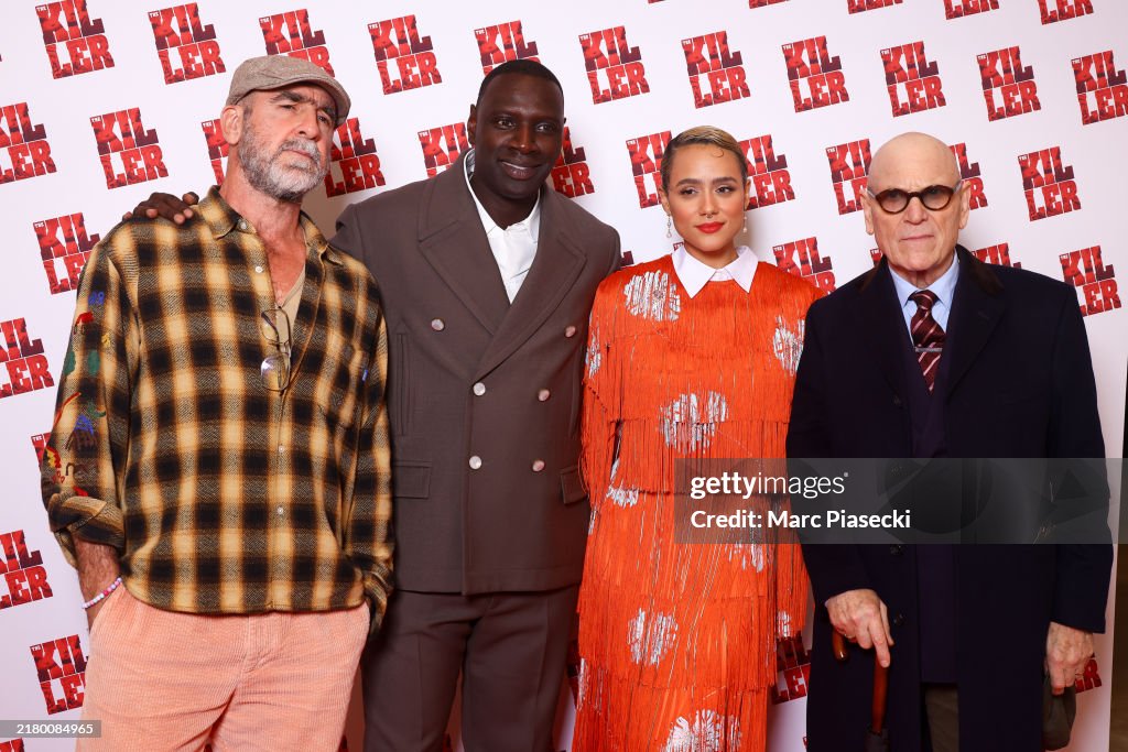 Emmanuel Sy Eric Cantona, Omar Sy, Nathalie Emmanuel and Tcheky Karyo attend the ...