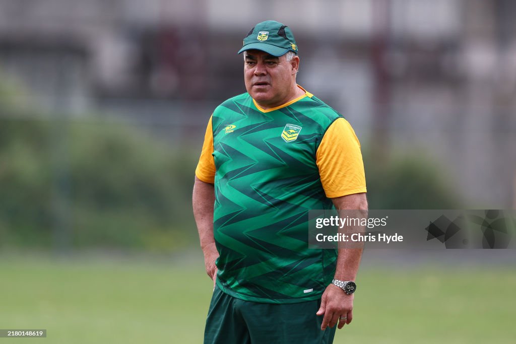Australian Kangaroos Training Session