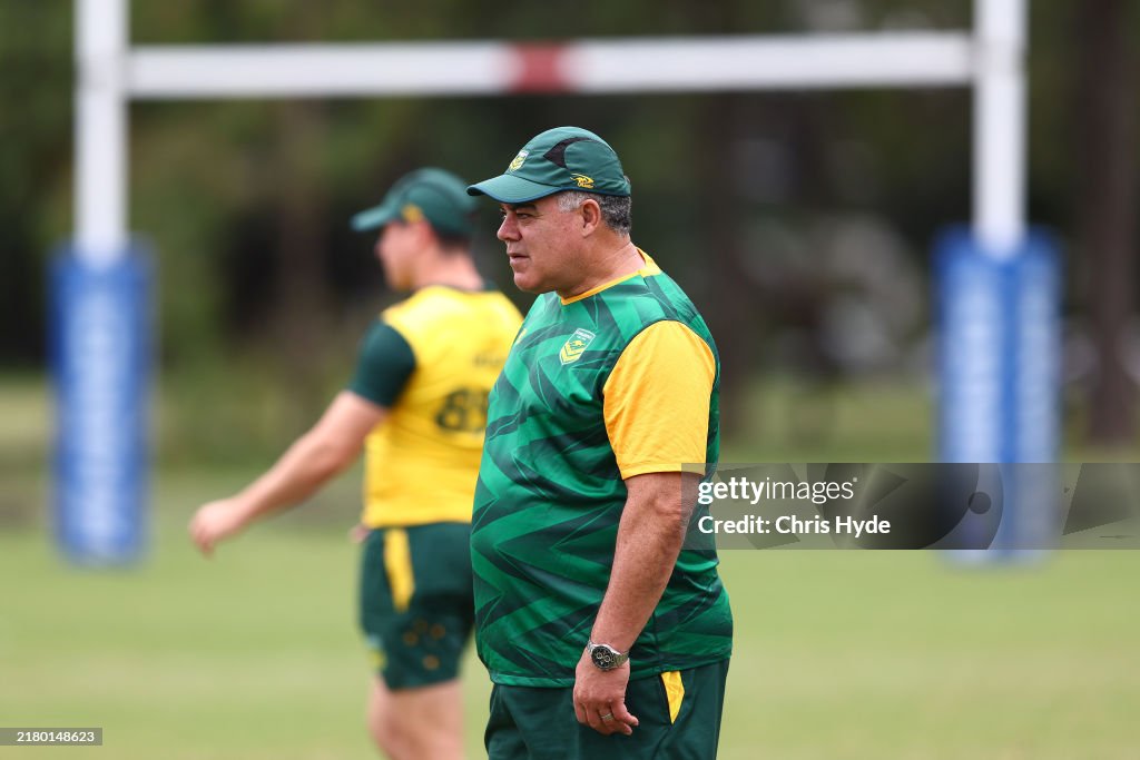 Australian Kangaroos Training Session