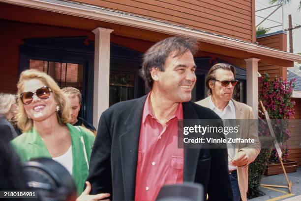American filmmaker Oliver Stone and partner Elizabeth Stone attend the 7th Annual IFP/West Independent Spirit Awards at Raleigh Studios in Hollywood,...