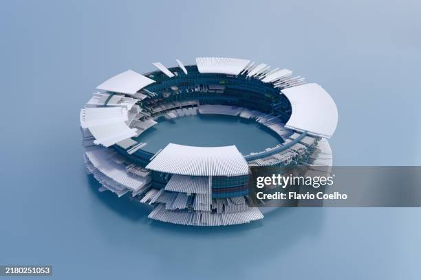 parametric architectural 3d model - architectural model stock pictures, royalty-free photos & images