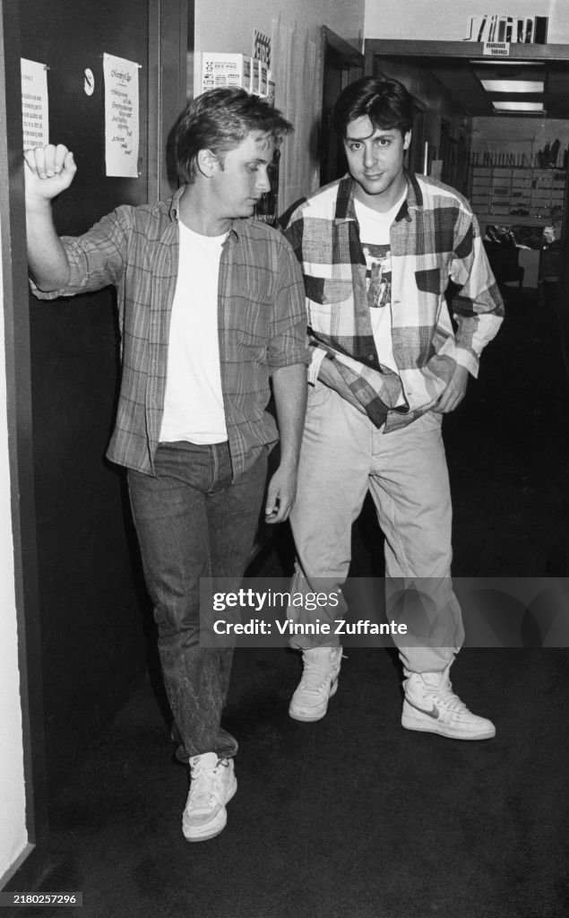 Emilio Estevez And Judd Nelson