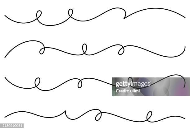 Сalligraphic Lines High-Res Vector Graphic - Getty Images