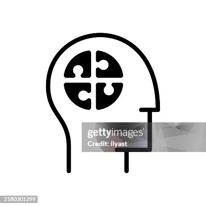 A simple line drawing of a Problem Solving A simple line drawing of a Problem Solving
