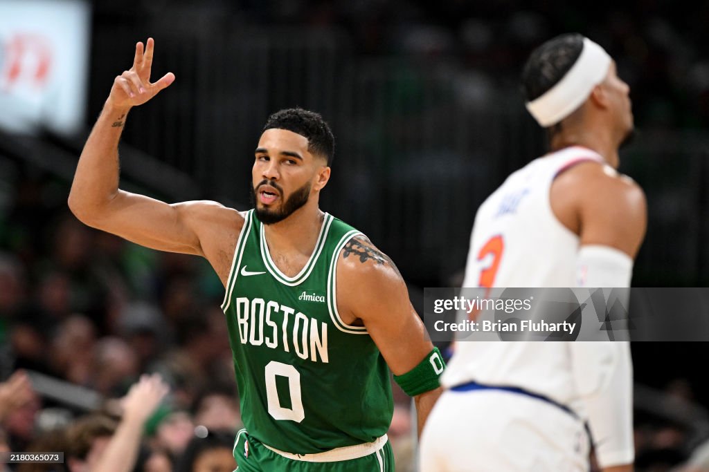New York Knicks v Boston Celtics