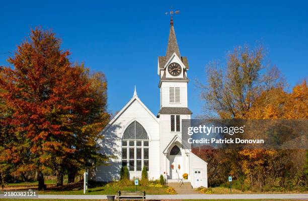 cambridge christian fellowship, cambridge, vermont - vermont stock-fotos und bilder